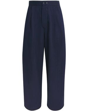Jacquemus Le Pajama De-Nîmes Denim Pants - Blue