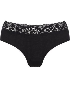 Hanro Moments Midi Brief - Black