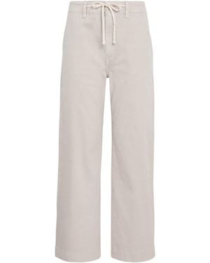 PAIGE Arellia High-Rise Barrel-Leg Jeans - Grey