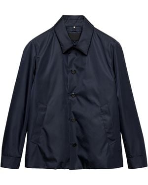Prada Re-Nylon Blouson Jacket - Blue