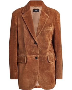 Arma Suede Benny Blazer - Brown