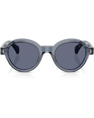 Moncler Acetate Rondosa Me6003 Sunglasses - Blue
