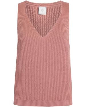 Eleventy Organic Cotton Tank Top - Pink