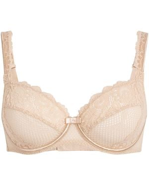Maison Lejaby Lace Gaby Underwired Bra - Natural