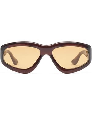 Port Tanger Acetate Irfan Sunglasses - Brown