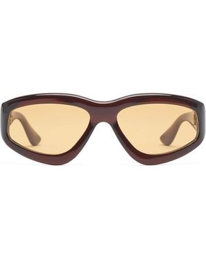 Port Tanger Acetate Irfan Sunglasses - Brown