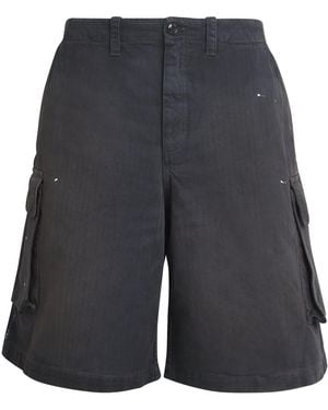 Our Legacy Cotton Mount Cargo Shorts - Grey