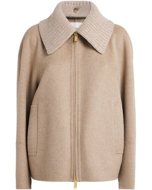 JOSEPH Wool-Cashmere Cooksey Jacket - Natural