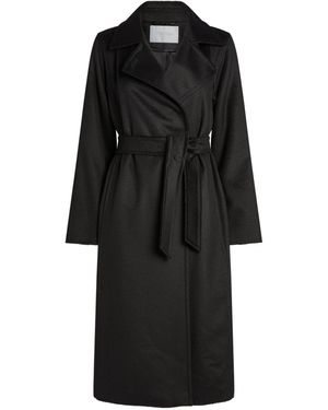 Max Mara Manuela Belted Coat - Black