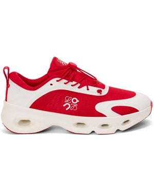 Loewe X On Cloudsolo Trainers - Red