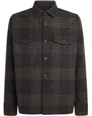 Rag & Bone Wool-Blend Austin Check Jacket - Black