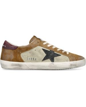 Golden Goose Lvr Exclusive Super-Star Suede Sneakers in