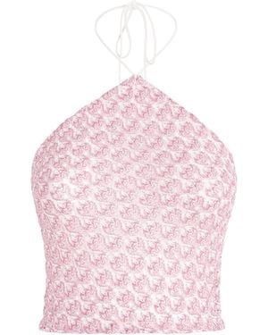 Missoni Metallic Halterneck Top - Pink