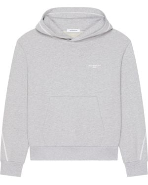 Givenchy Fleece Couture Seam Hoodie - Grey