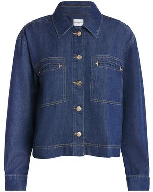 Claudie Pierlot Denim Oversized Shirt - Blue