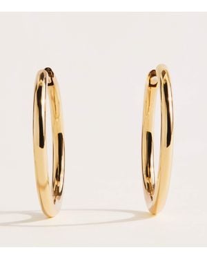 Harrods Large Huggie Earrings - Natural