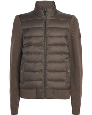 Belstaff Merino Wool Circuiteer Hybrid Jacket - Brown