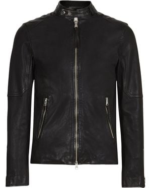 AllSaints Cora Leather Jacket - Black