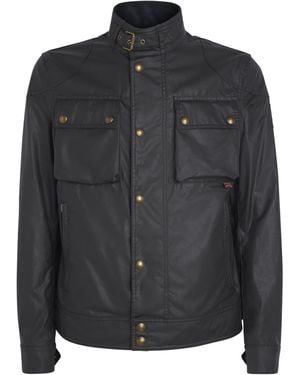 Belstaff Waxed Racemaster Jacket - Black