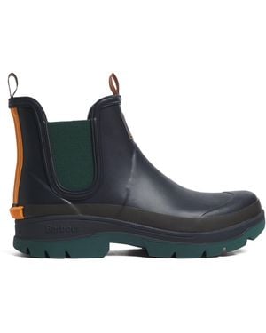 Barbour X Paul Smith Chlesea Wellington Boots - Blue