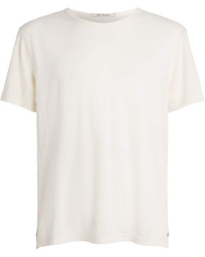 God's True Cashmere Linen Signature T-Shirt - White
