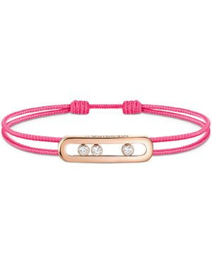 Messika Care(S) And Diamond Bracelet - Pink