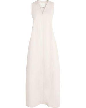 Nanushka Linen-Blend Amarilis Dress - White