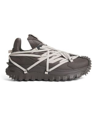 Rick Owens X Moncler Trailgrip Megalace Trainers - Brown