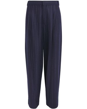 Rag & Bone Wool-Blend Lawrence Trousers - Blue
