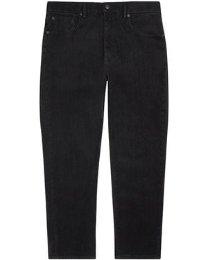 7 For All Mankind Modern Straight Jeans - Black