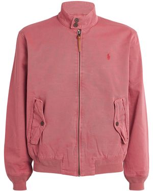 Polo Ralph Lauren Garment-Dyed Chino Jacket - Pink