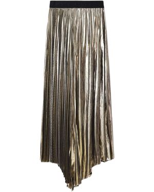 AllSaints Pleated Jax Maxi Skirt - Natural