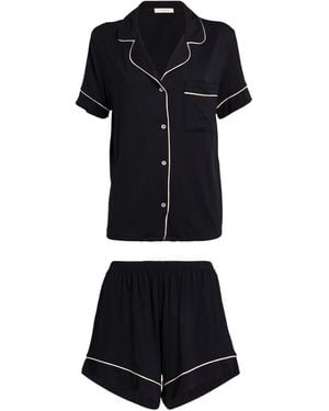 Eberjey Gisele Pyjama Set - Black