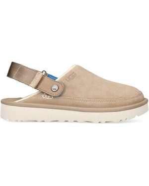 UGG Suede Goldencoast Clogs - Natural