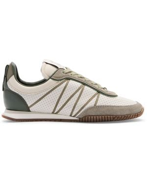 dunhill Leather Ian Runner Trainers - White