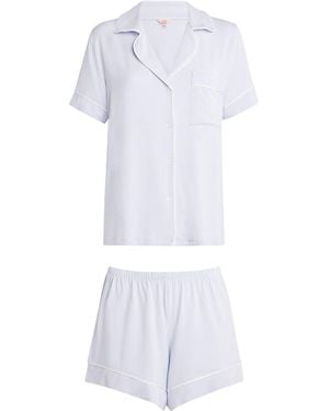 Eberjey Gisele Short Pyjama Set - White
