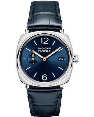 Panerai Steel Radiomir Watch - Blue