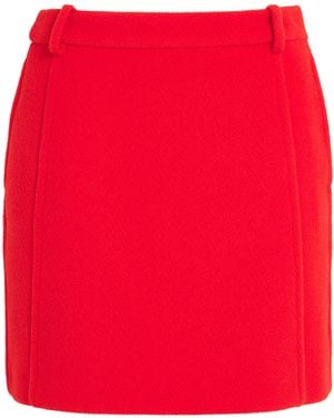 ミニスカート [JIL SANDER] Wool skirt Jil Sander Brushed Wool Mini Skirt | Wardrobe Icons