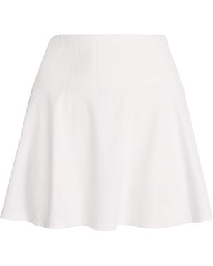 Vuori Baseline Gingham Skirt - White
