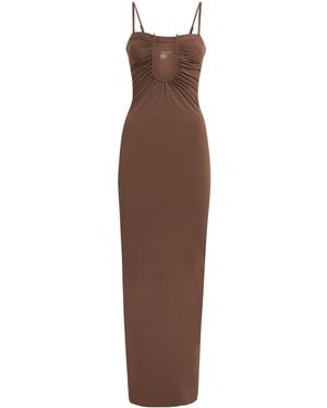 Christopher Esber Arched Maxi Dress - Brown