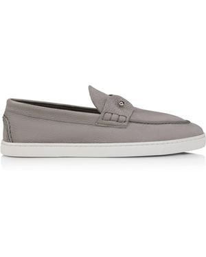Christian Louboutin Chambeliboat Bateau Loafer - Grey