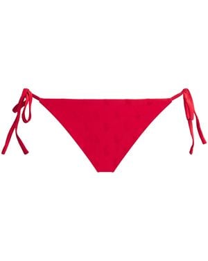 Polo Ralph Lauren Jacquard Bikini Briefs - Red