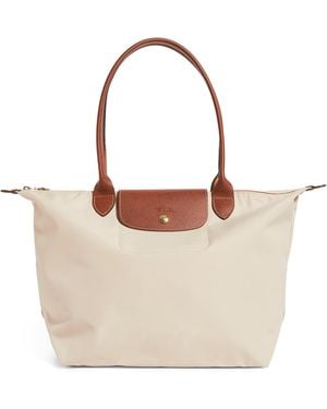 Longchamp Large Le Pliage Original Tote Bag - White