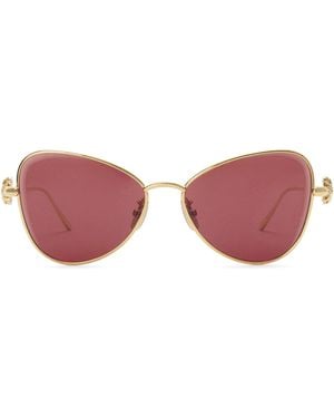 Loewe Bombé Butterfly Sunglasses - Pink