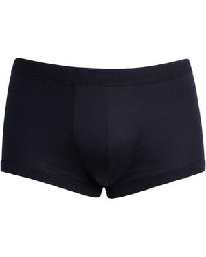 Zimmerli of Switzerland 286 Sea Island Trunks - Blue