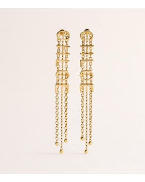 Chloé Mini Belt Drop Earrings - Metallic