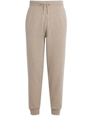 Harrods Cashmere Joggers - Natural
