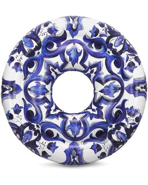 Dolce & Gabbana Blu Mediterraneo Inflatable Pool Ring - Blue