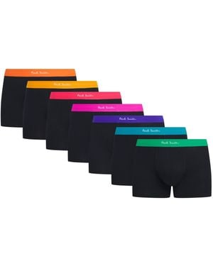 Paul Smith Stretch-Organic Cotton Trunks - Blue