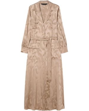 Marina Rinaldi Printed Ottimo Maxi Dress - Natural
